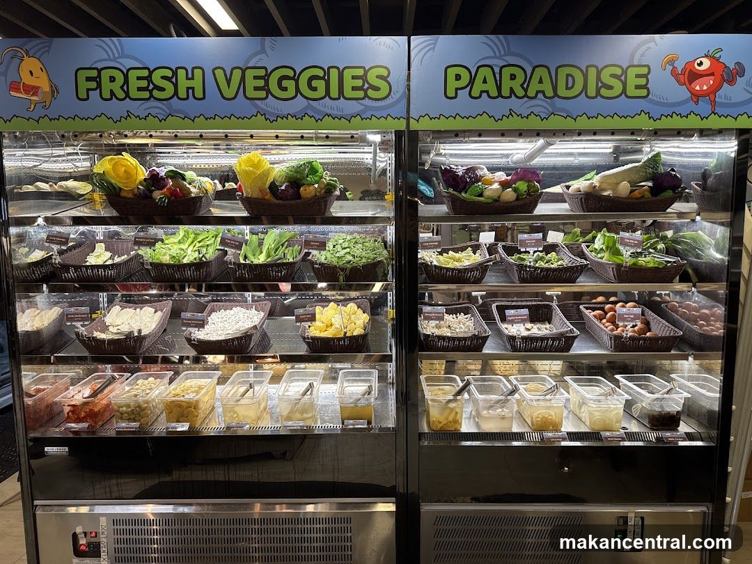 Fresh Veggies Paradise Display