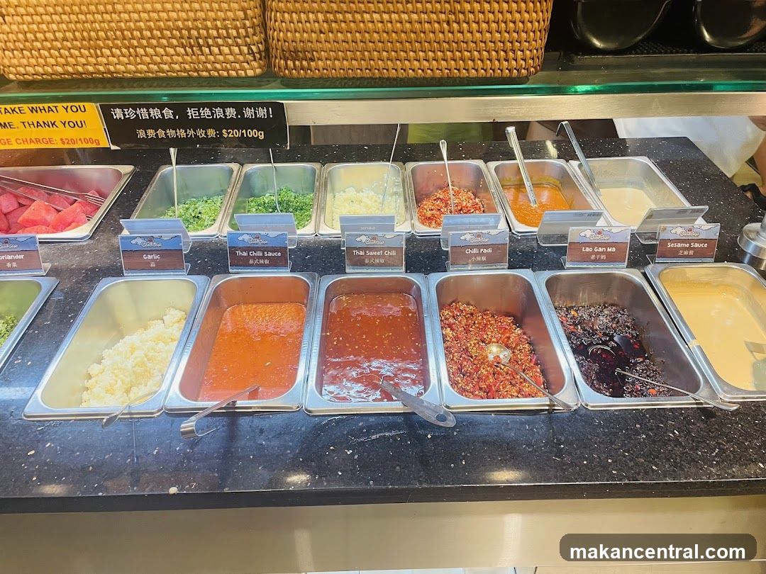 Condiment Bar