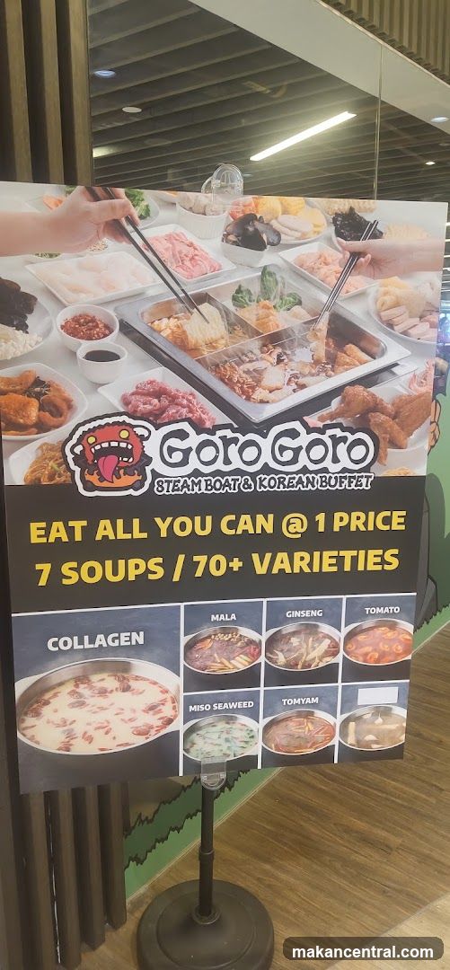 Goro Goro Steam Boat & Korean Buffet Advertisement