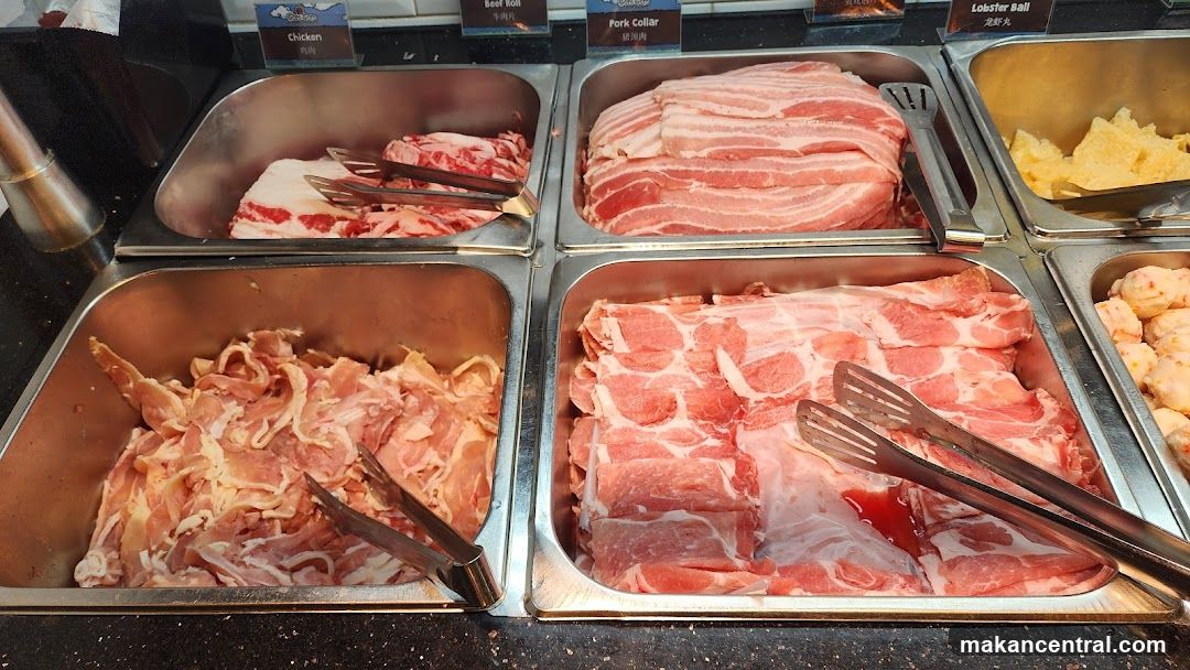 Meat Selection at a Buffet