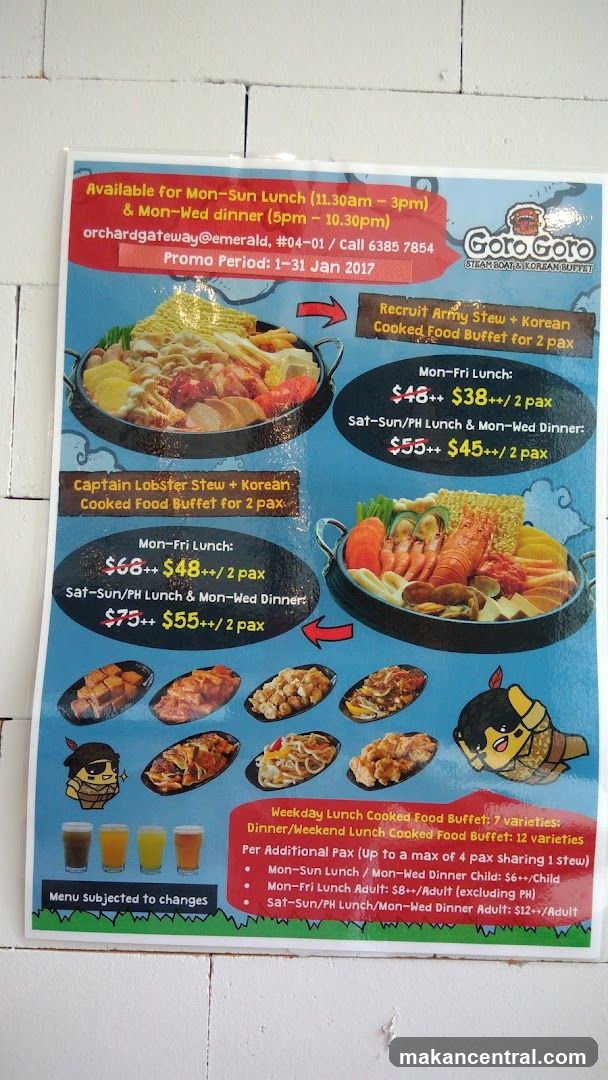 Goro Goro Steam Boat & Korean Buffet