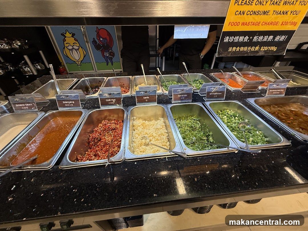 Condiment Bar