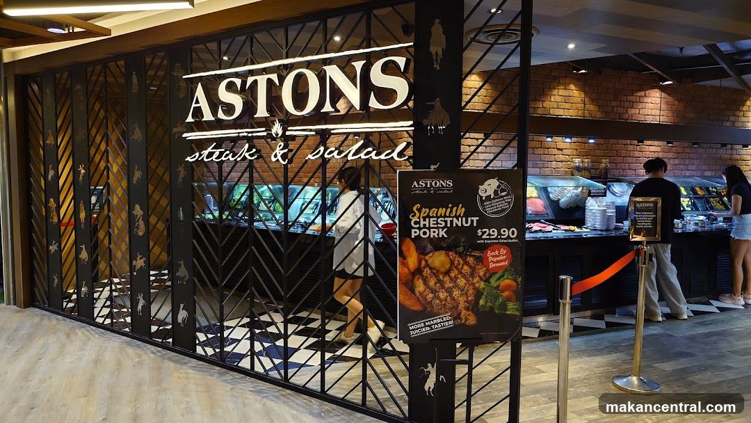 Astons Steak & Salad Restaurant Entrance