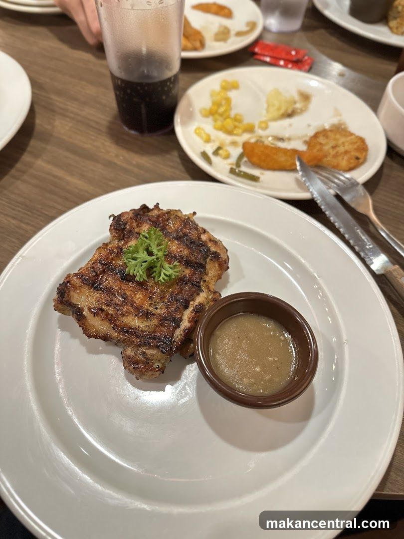 Grilled Chicken with Gravy