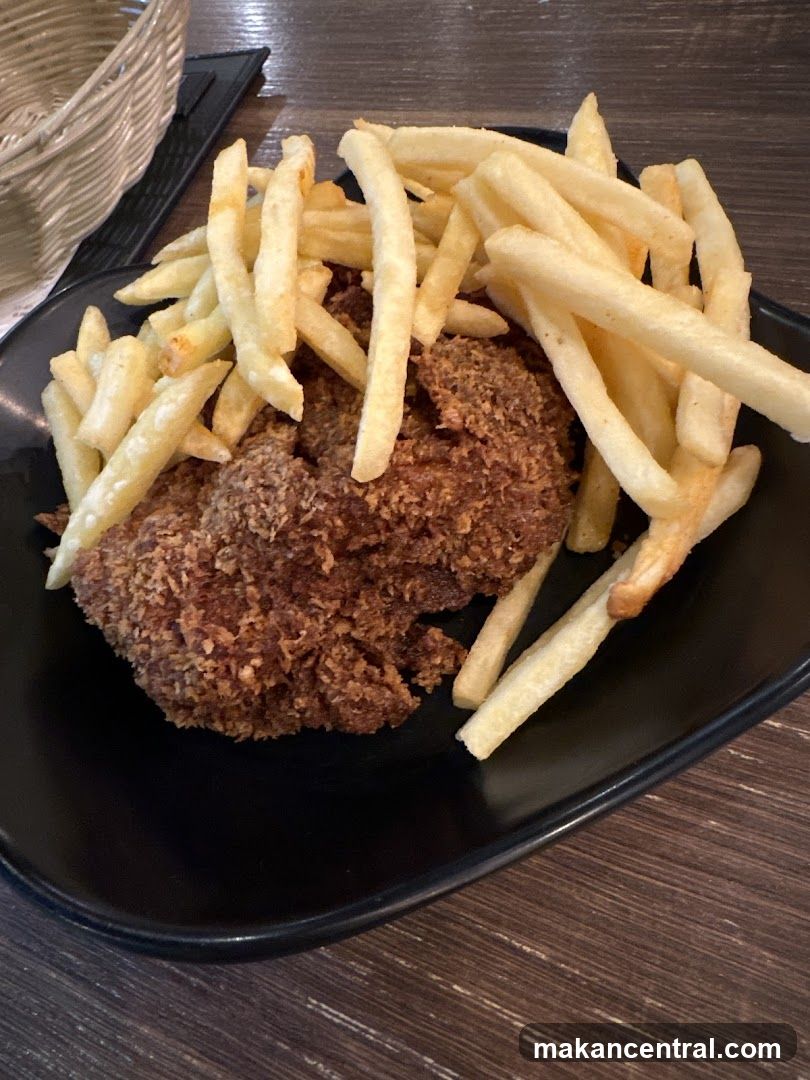 Fried Cutlet with French Fries