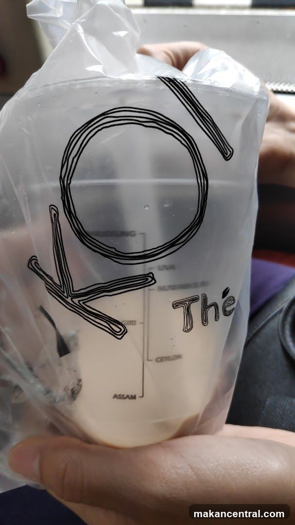 Tea Drink in Branded Bag