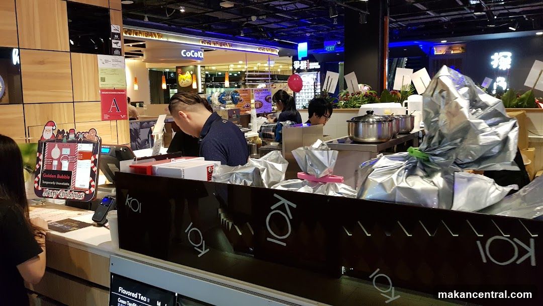 Bubble Tea Shop Counter