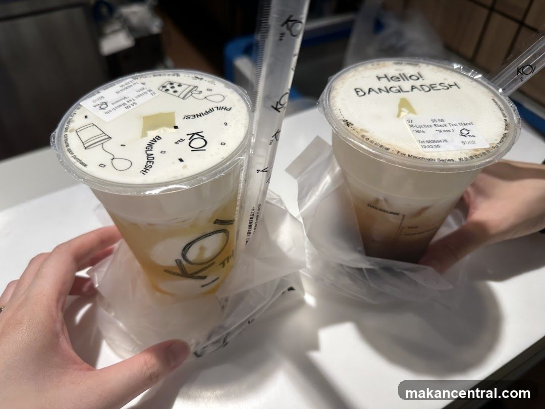 Bubble Tea Drinks
