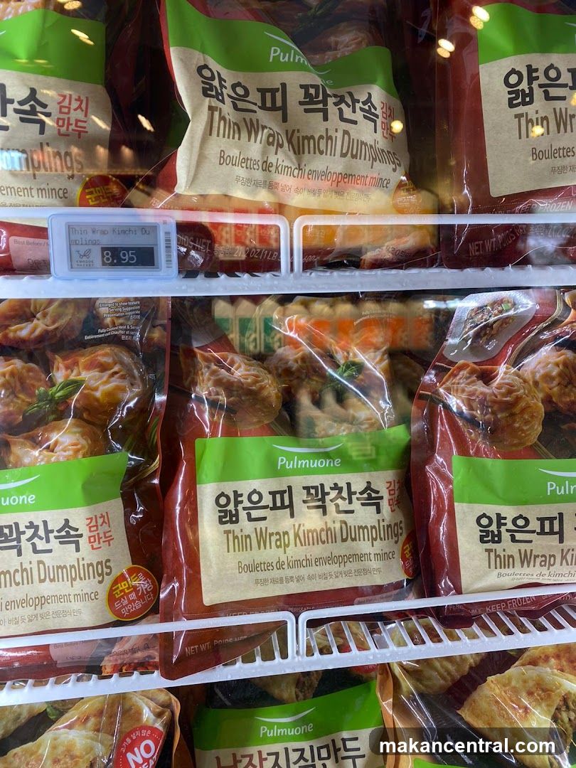 Frozen Kimchi Dumplings