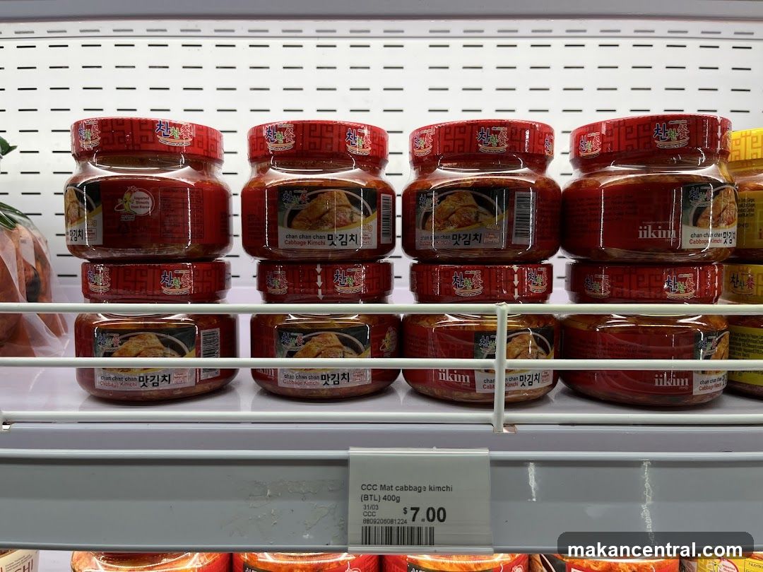 Kimchi Jars on Shelf