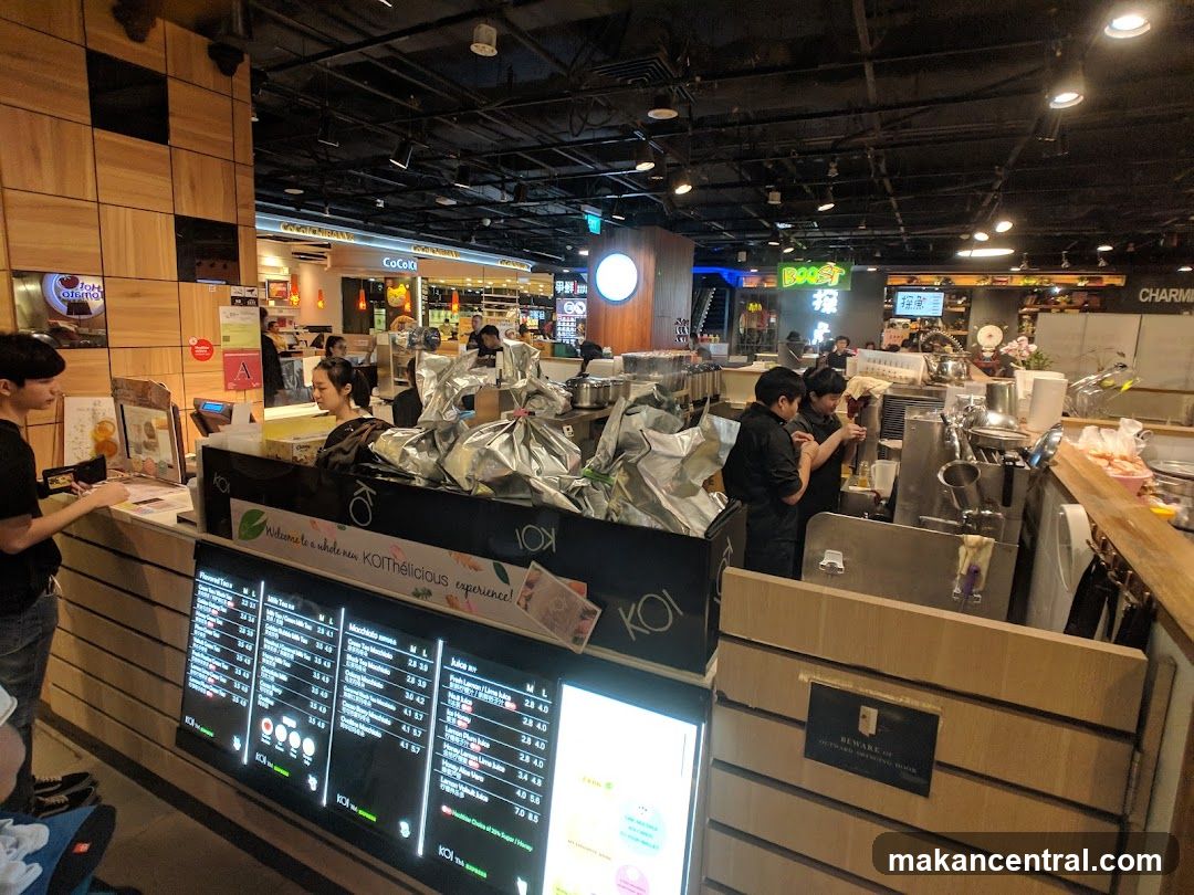 Bubble Tea Shop Counter