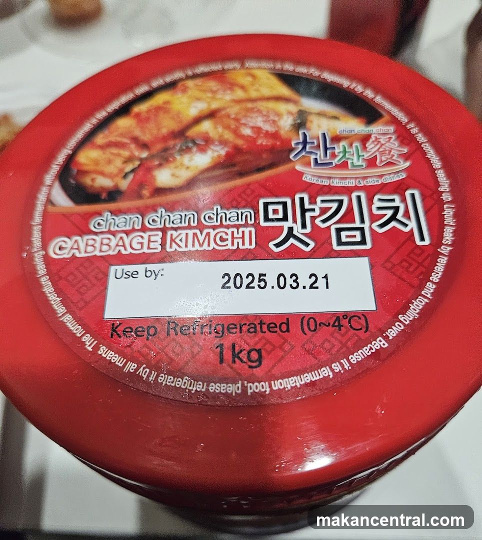 Cabbage Kimchi Container