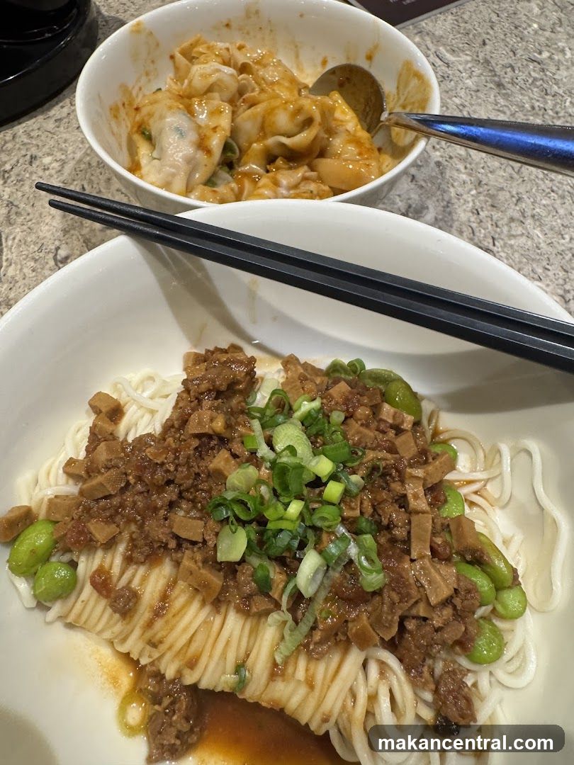 Noodles and Wontons