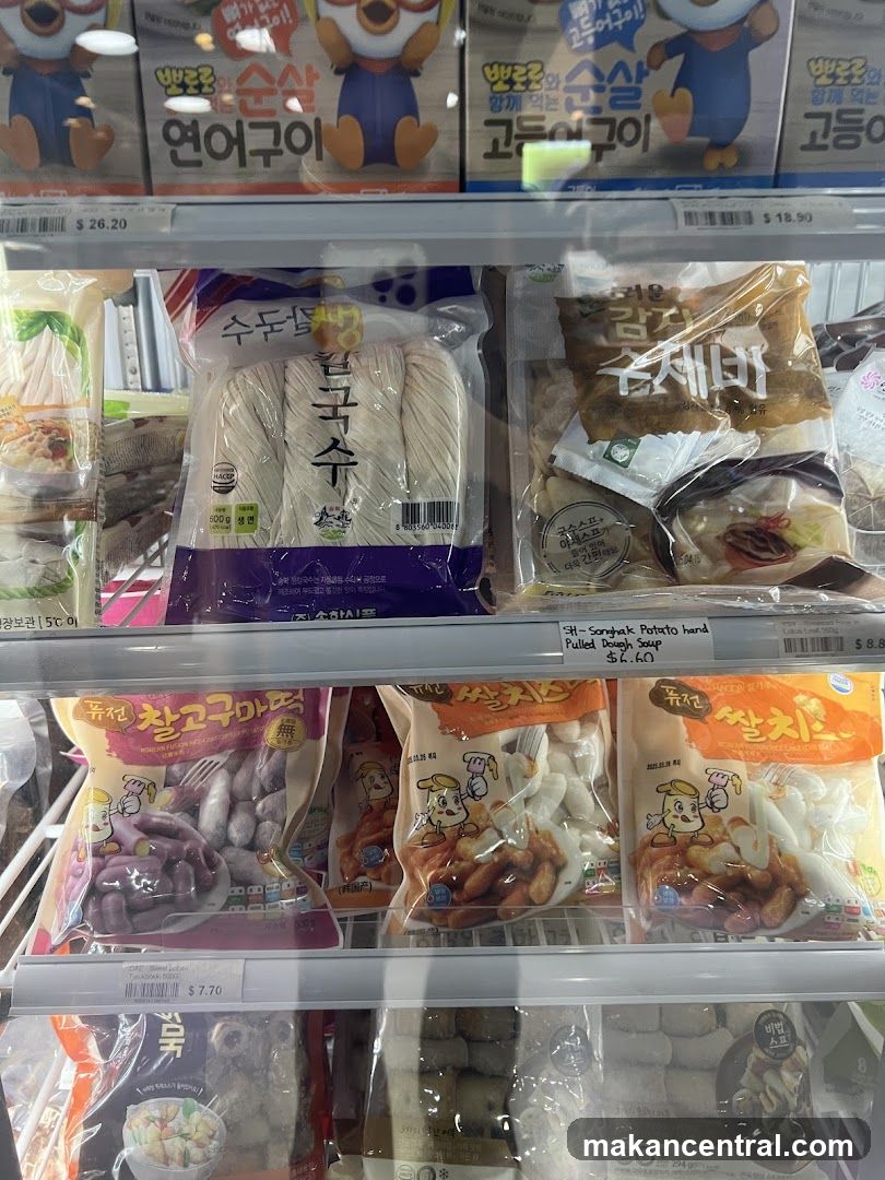 Frozen Korean Food Products