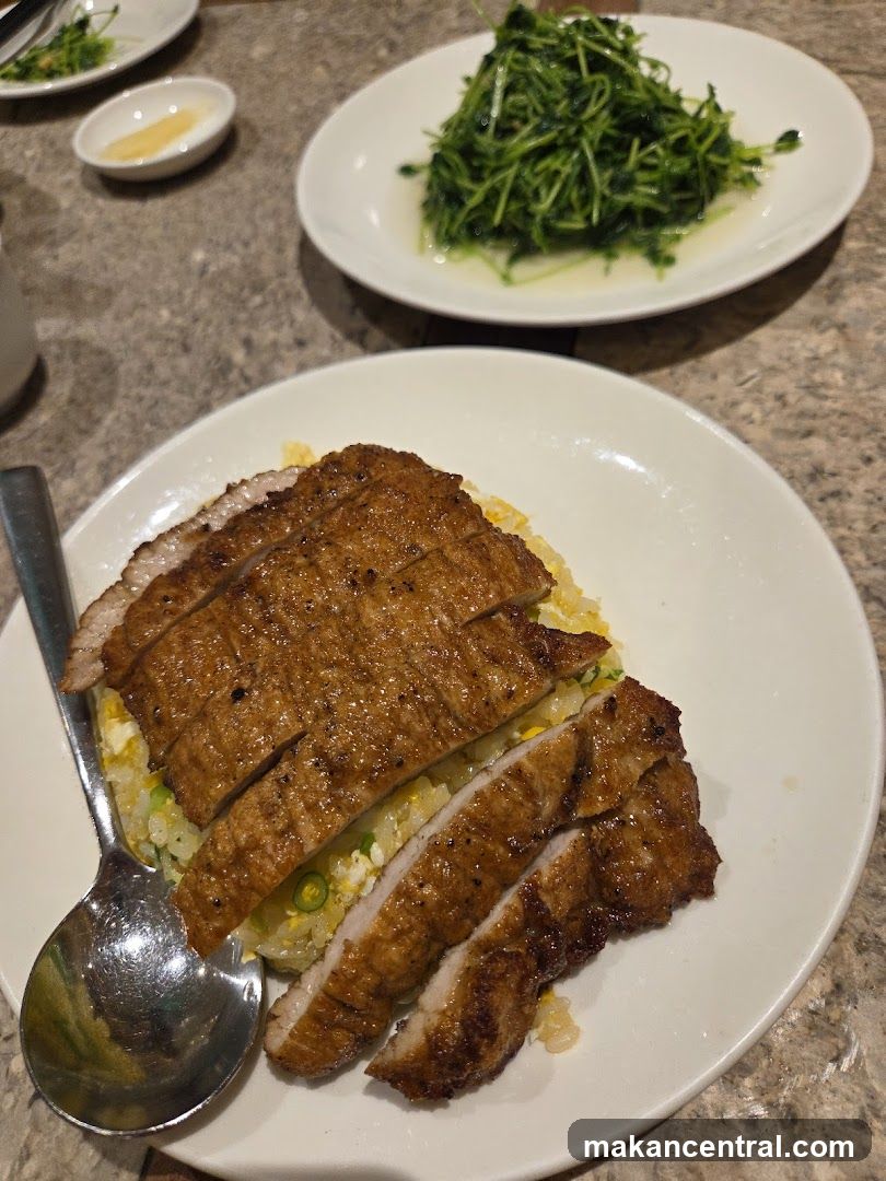 Pork Chop with Fried Rice