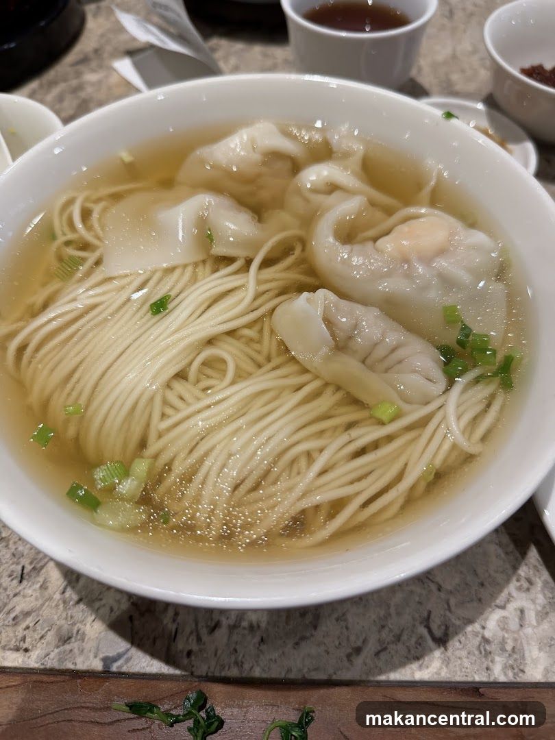 Wonton Noodle Soup