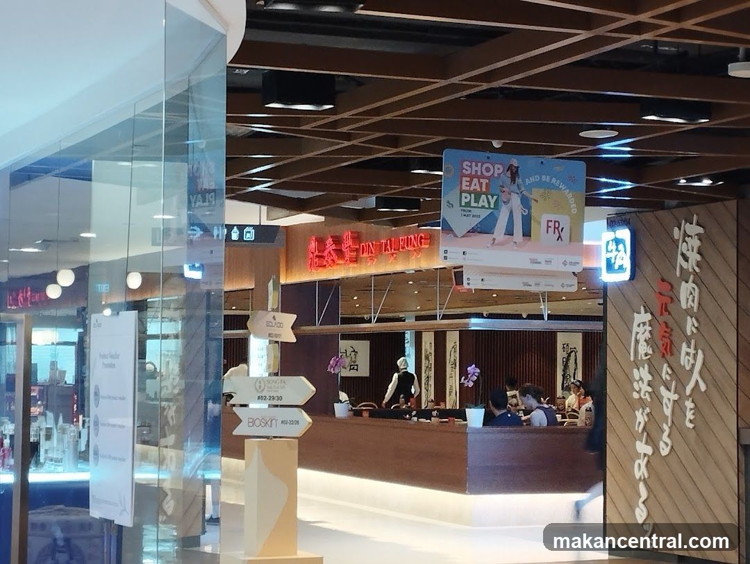 Restaurant Interior with Signage