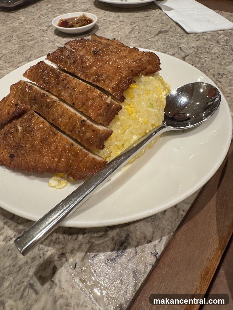 Pork Chop with Fried Rice
