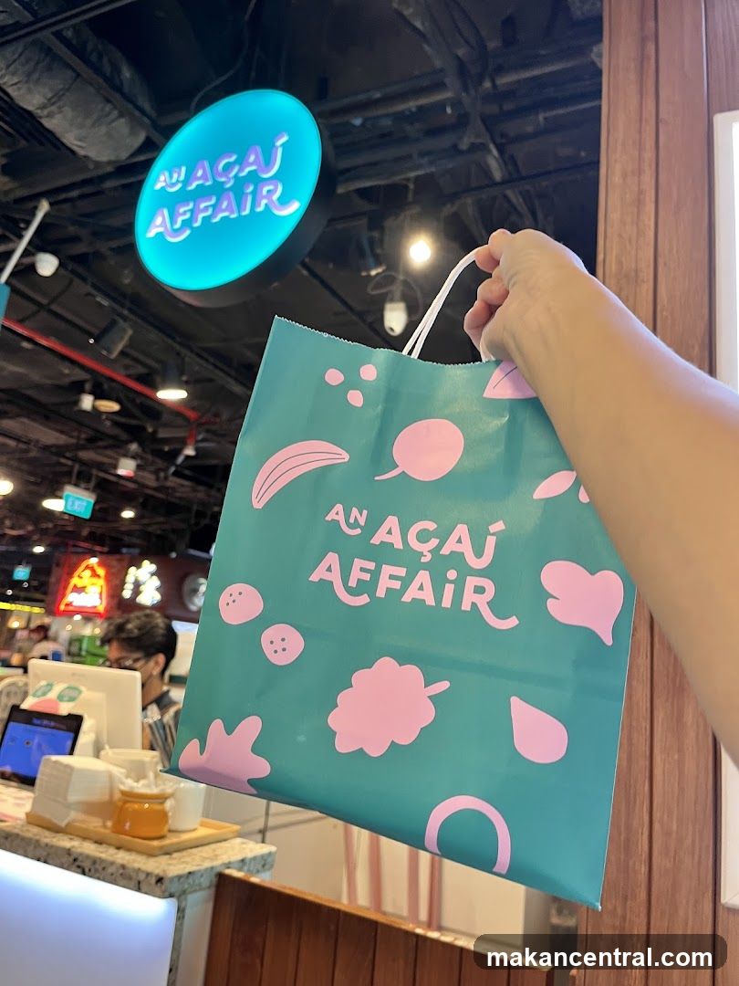 An Açaí Affair Shopping Bag