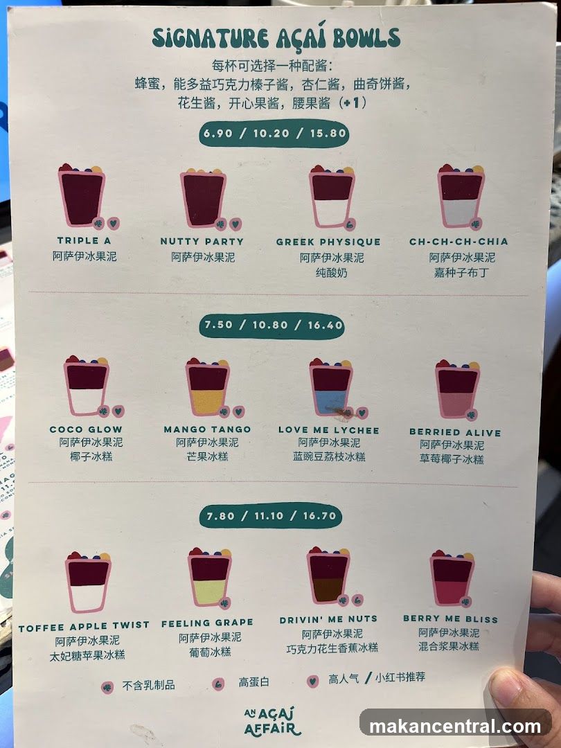 SIGNATURE AÇAÍ BOWLS