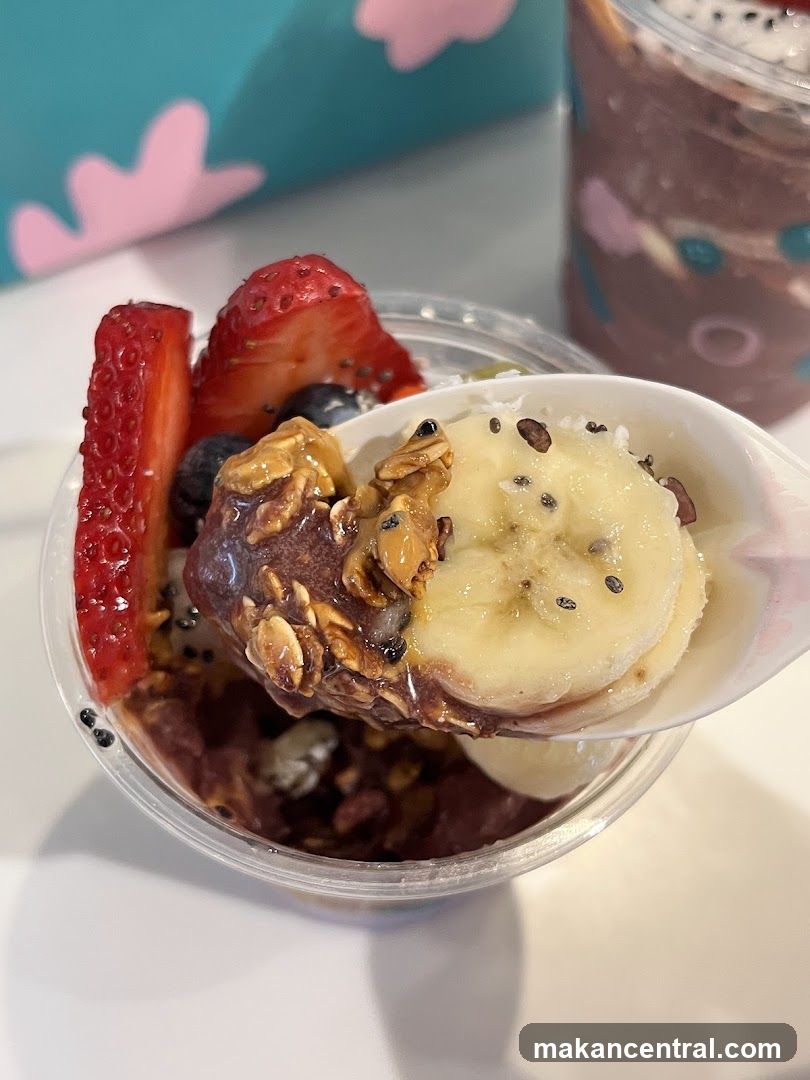 Acai Bowl with Fruit and Granola