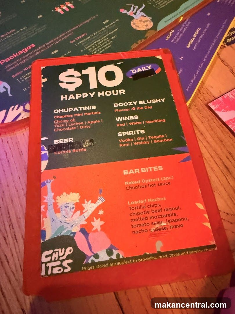 Happy Hour Menu