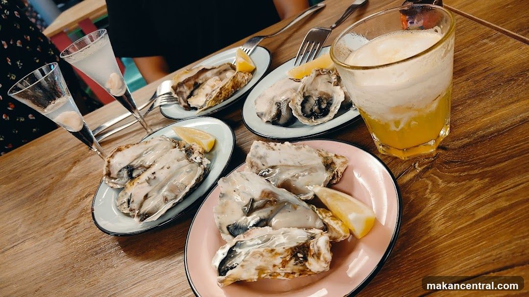 Oysters and Drinks