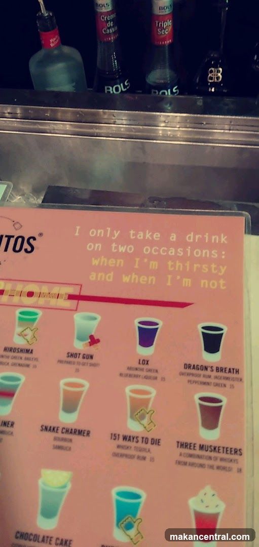 Drink Menu