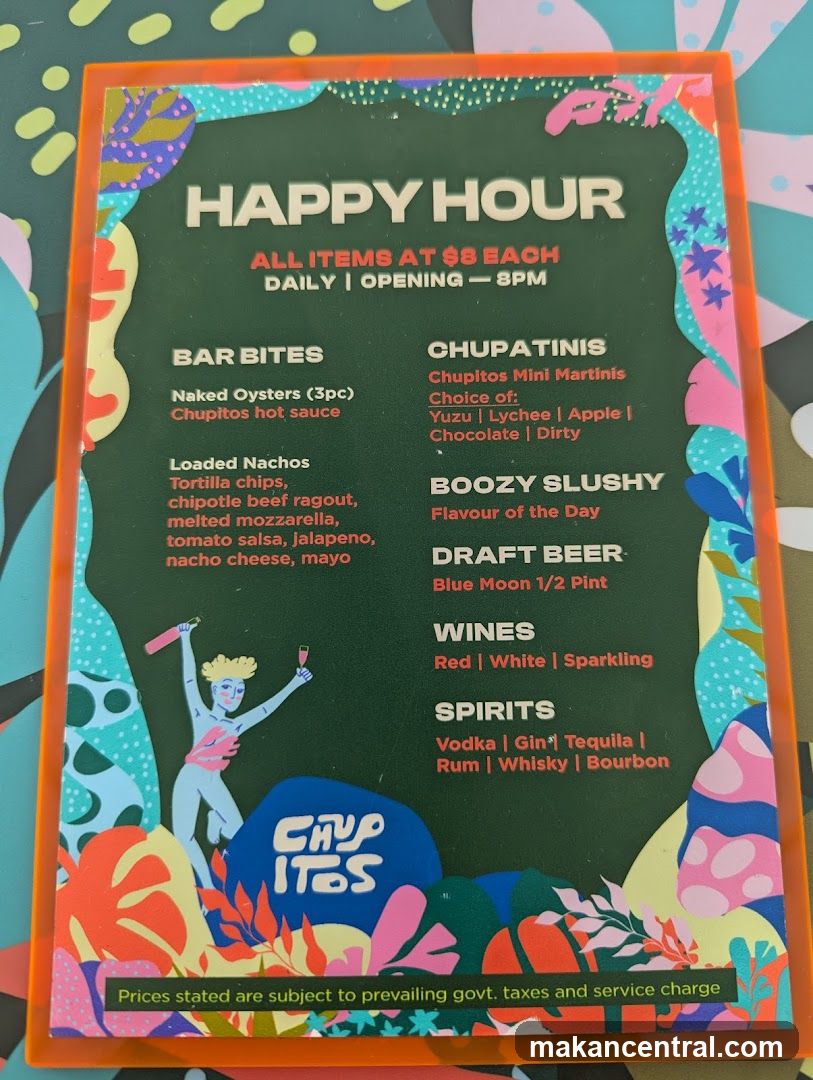 Happy Hour Menu