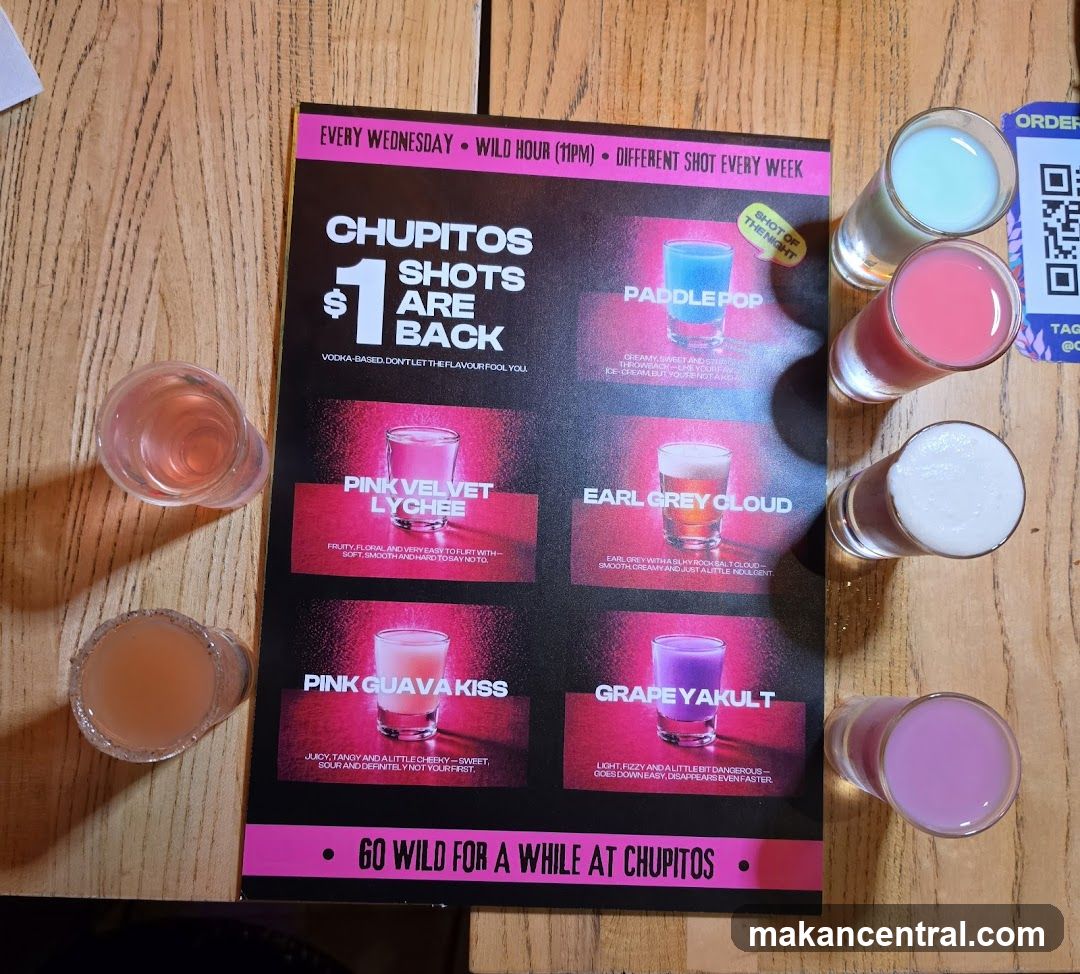 Chupitos Shots Are Back Promotion
