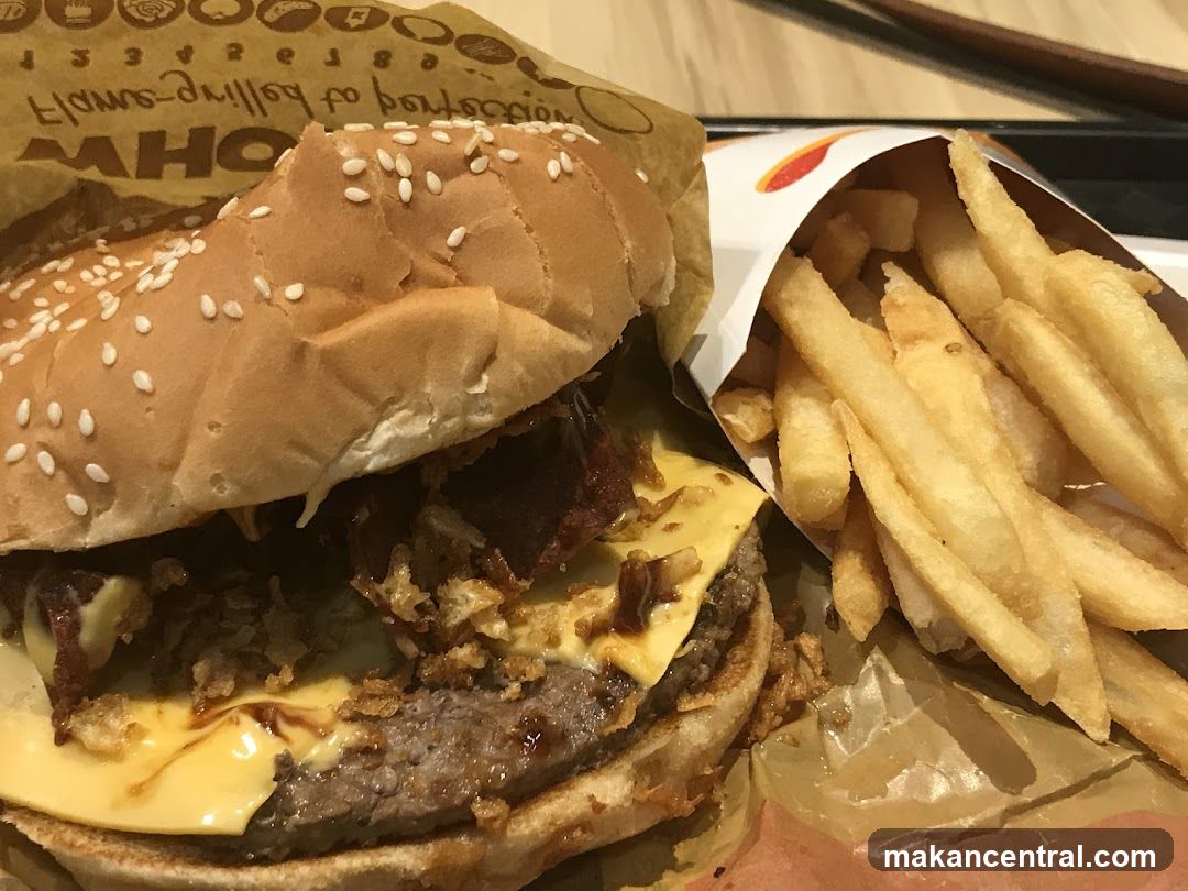 Burger and Fries