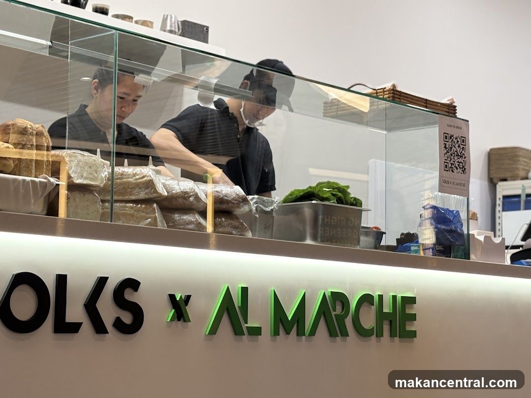 Sandwich Shop Counter