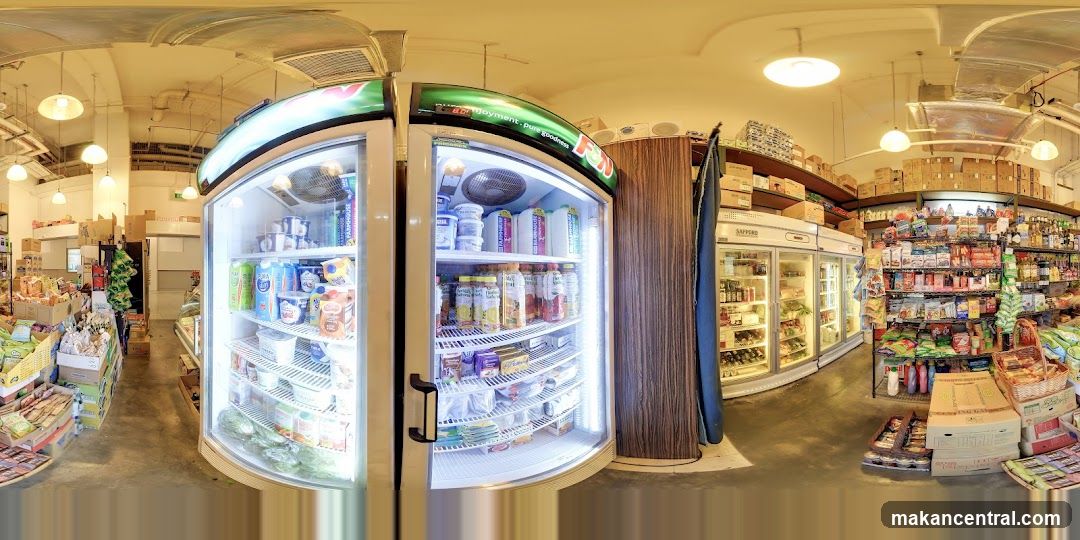 Interior of a convenience store