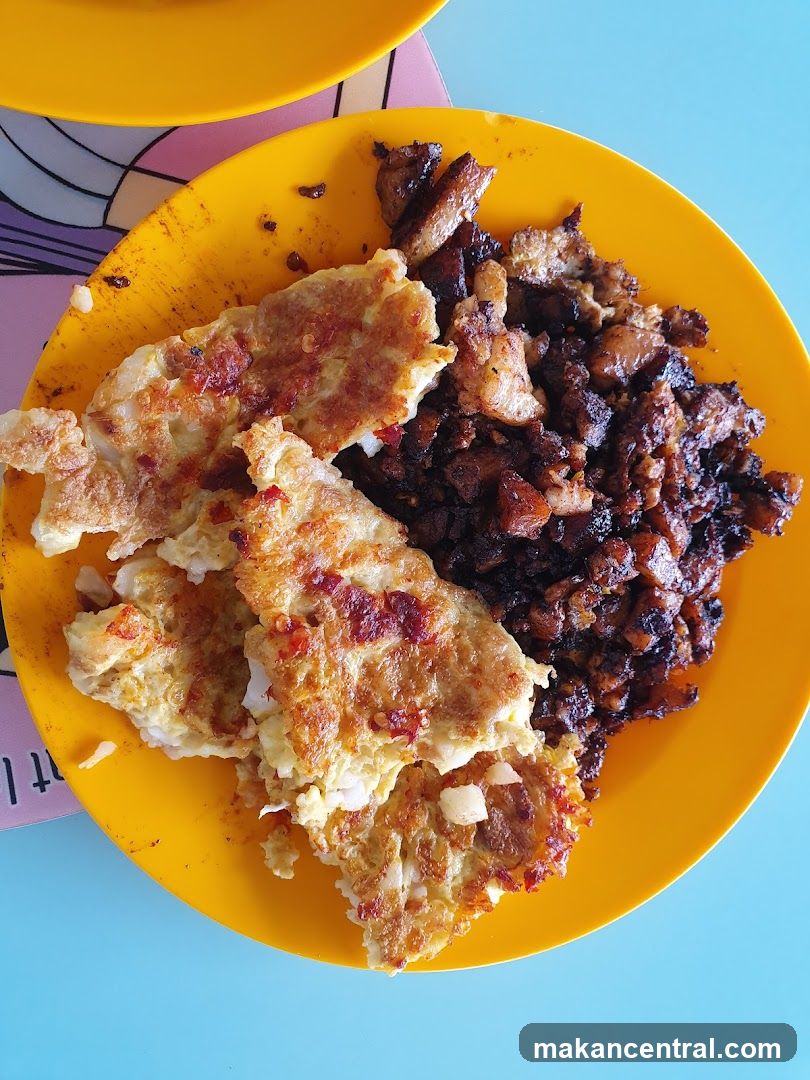 Fried Carrot Cake with Eggs