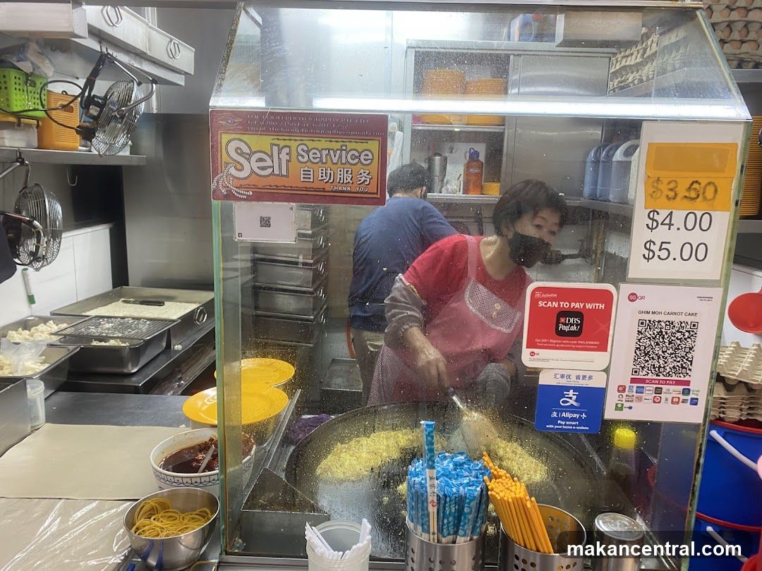 Food Stall with Prices