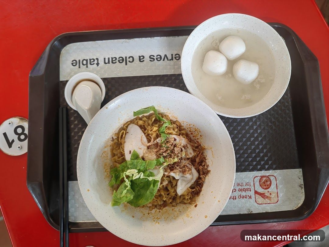 Noodles and Fish Balls