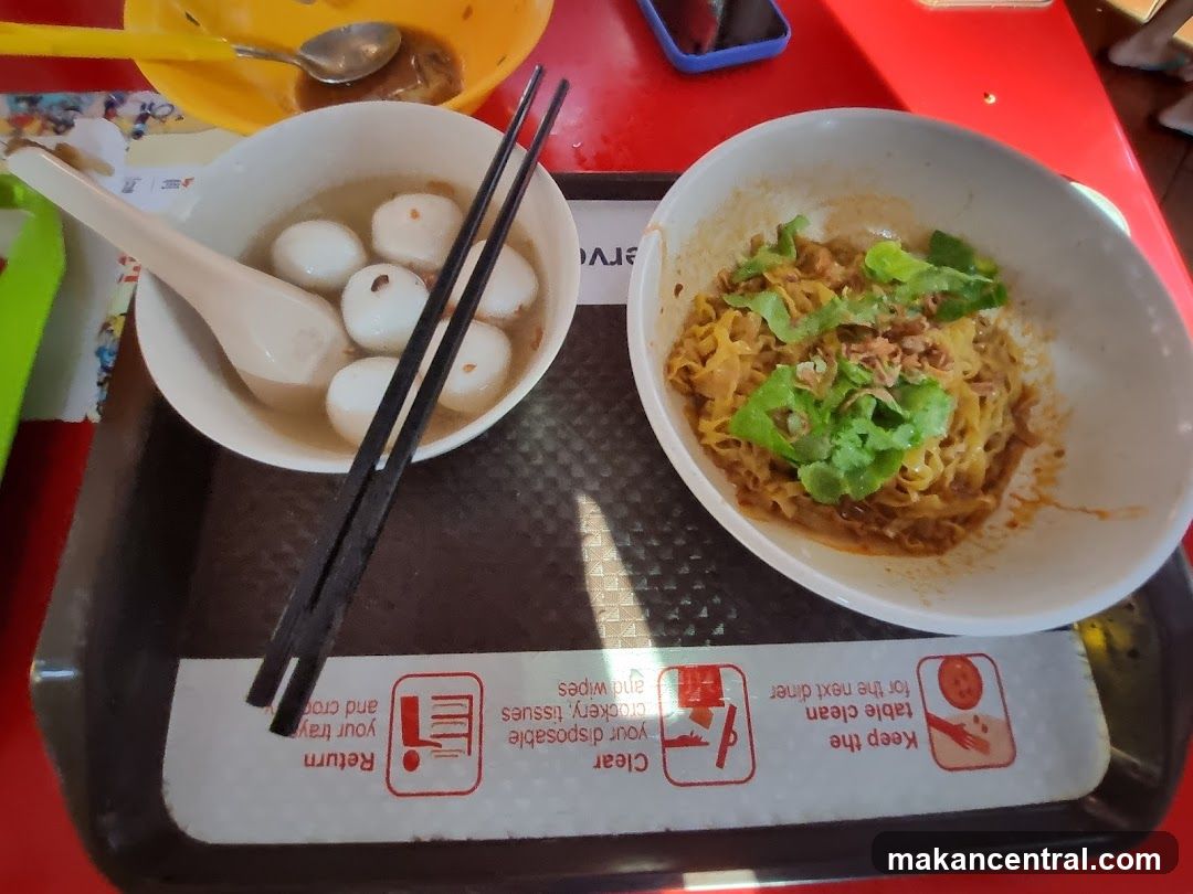 Noodles and Fish Balls