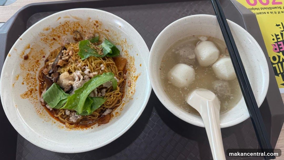 Noodles and Fishball Soup