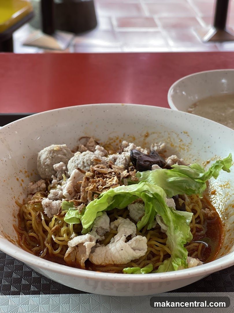 Noodles with Meat and Vegetables