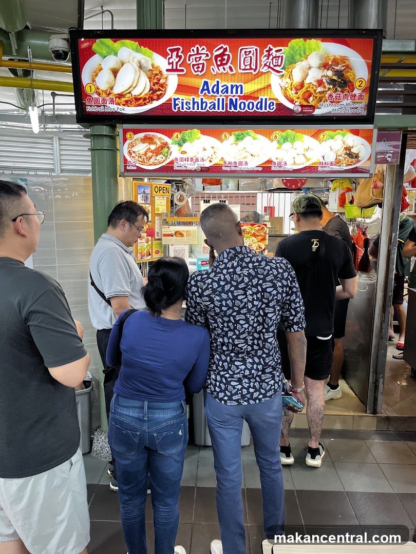 Adam Fishball Noodle Menu