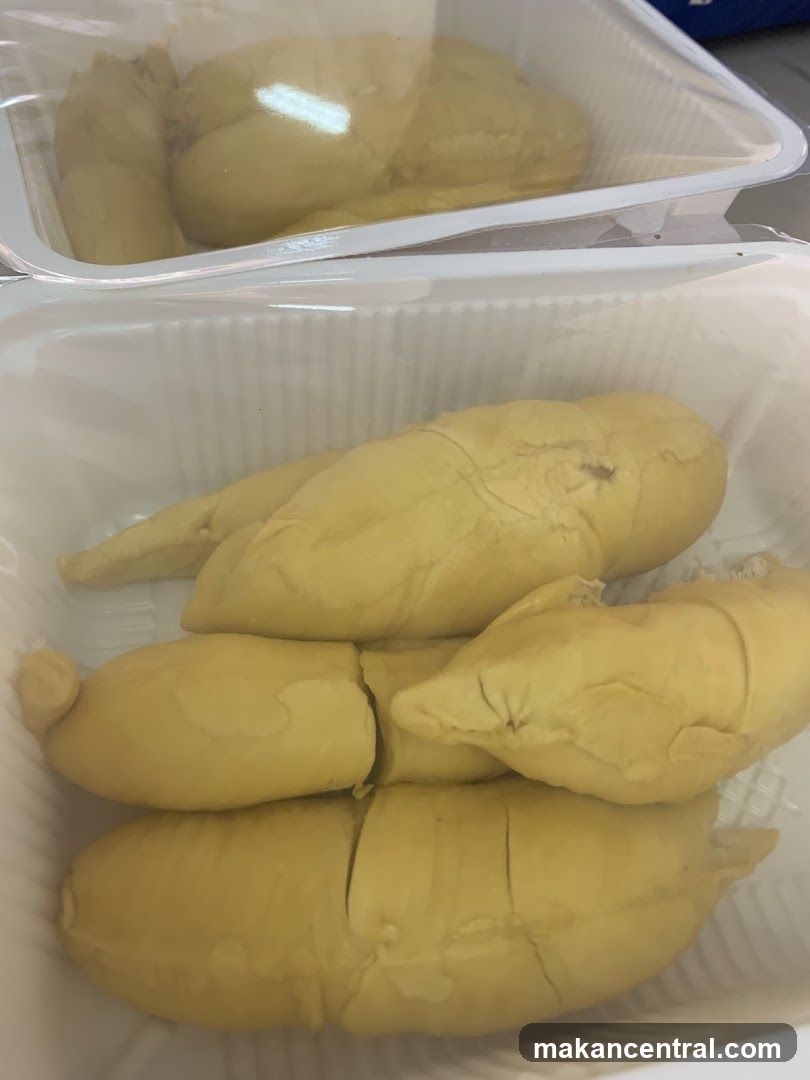 Durian Fruit Segments