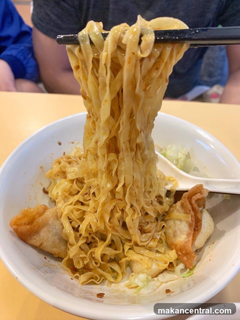 Noodles with Wontons