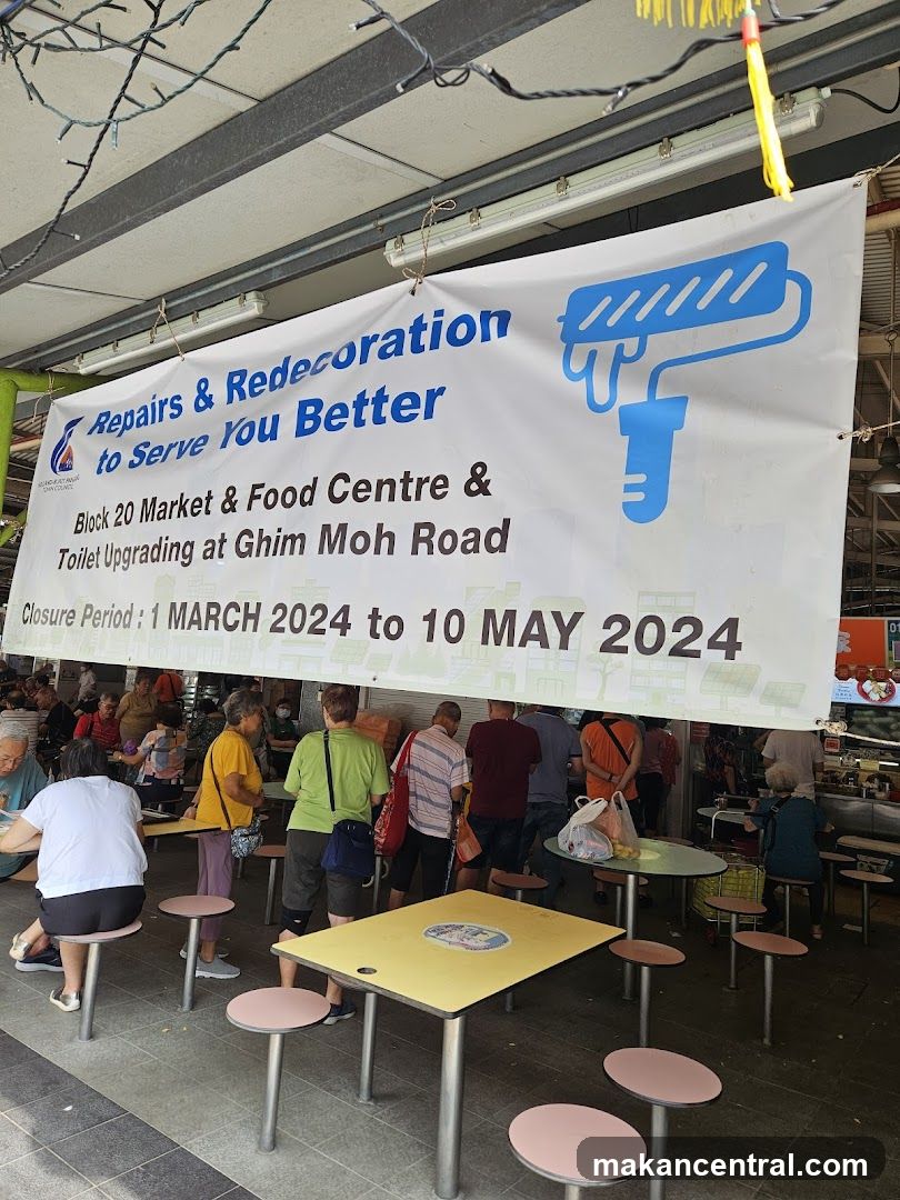Market and Food Centre Repairs Notice
