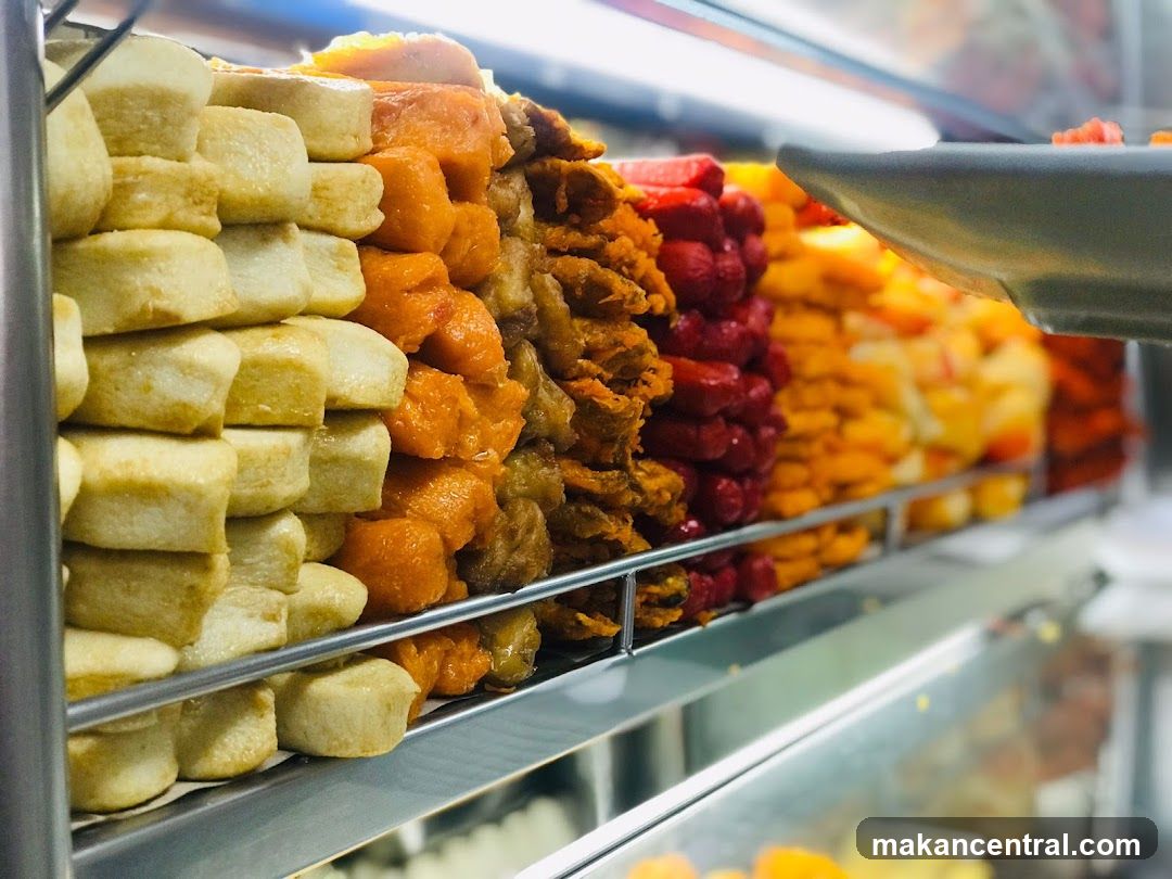 Assortment of Fried Snacks