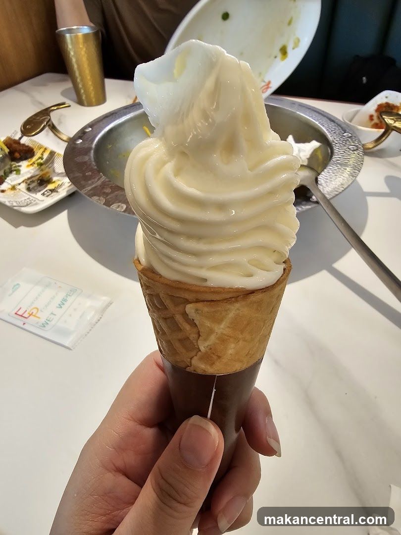 Soft Serve Ice Cream Cone