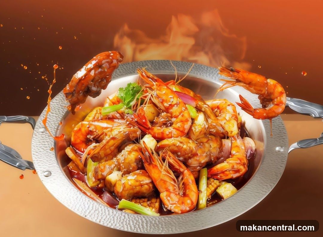 Spicy Shrimp Dish