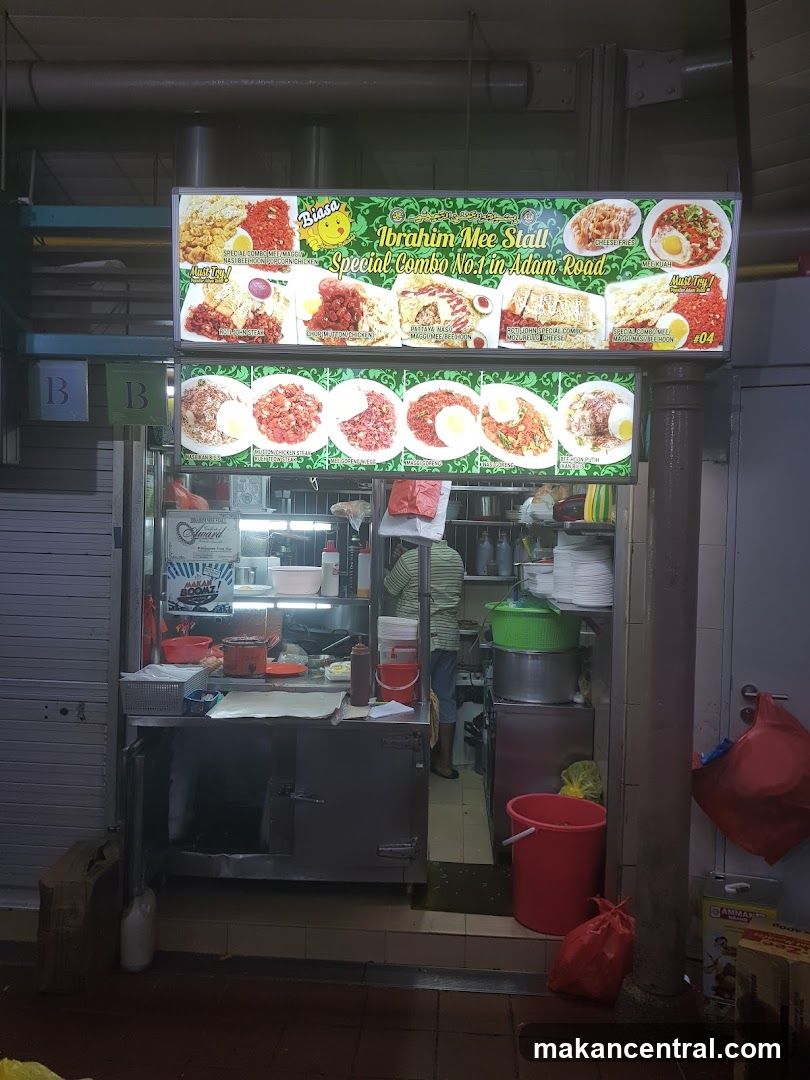 Ibrahim Mee Stall Menu