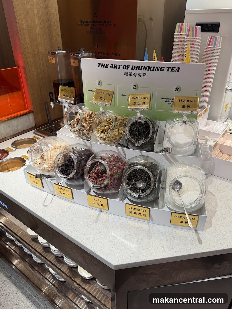 Tea Bar Display