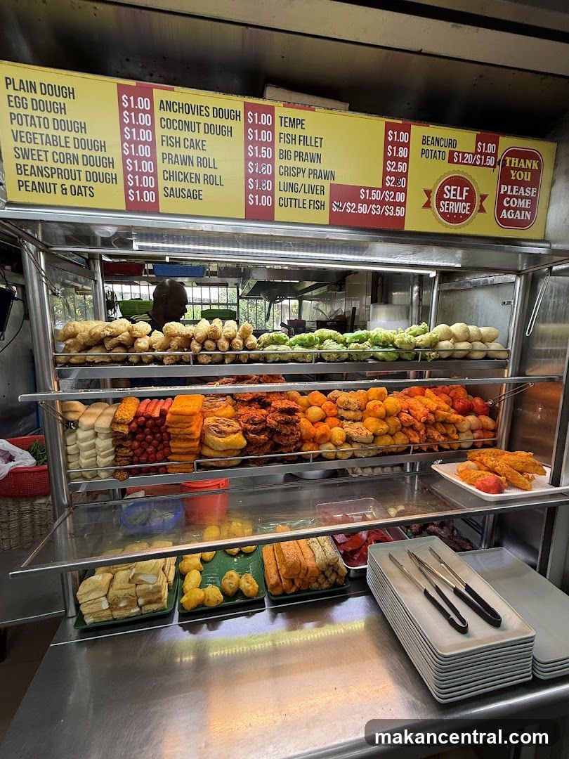 Food Stall Menu