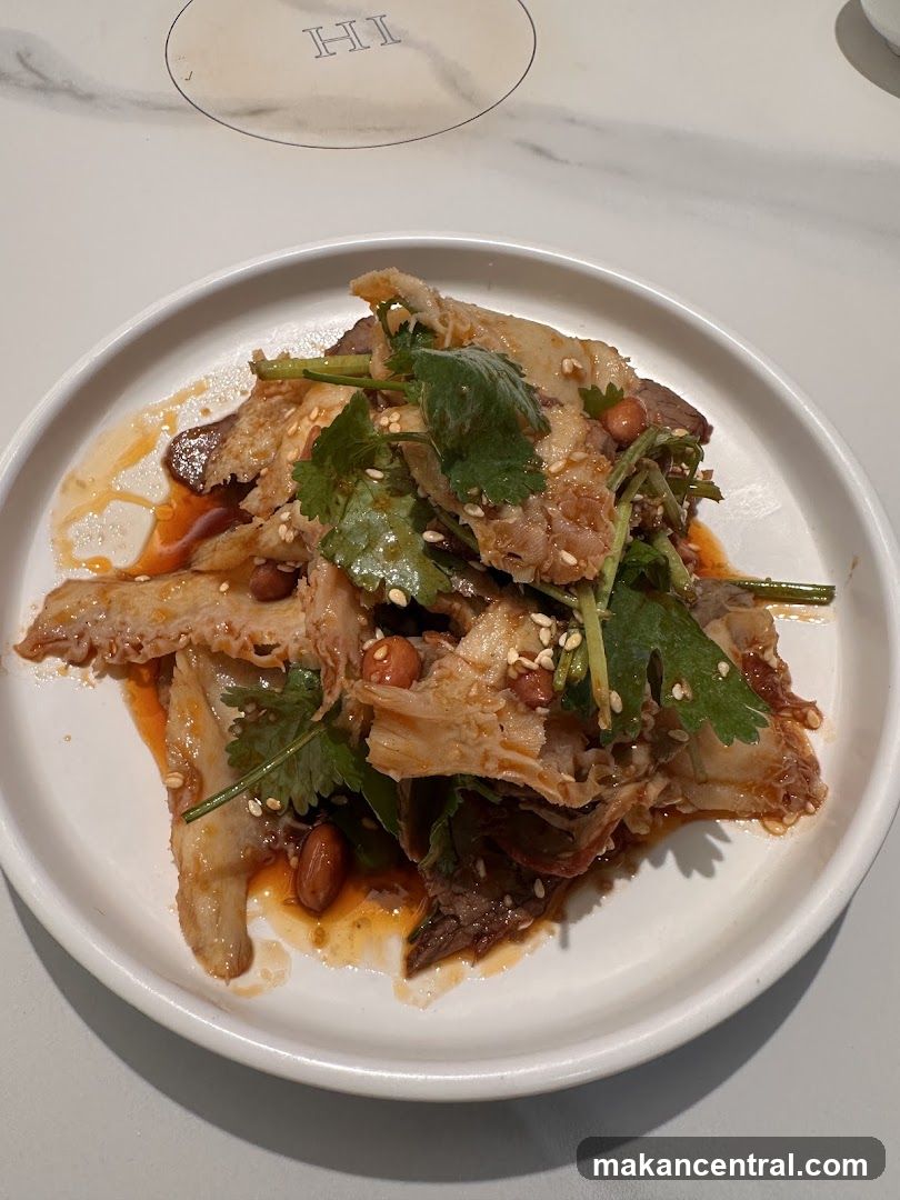 Spicy Beef and Tripe Salad